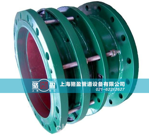 四川省甘孜市康定縣雙法蘭限位伸縮接頭近景圖